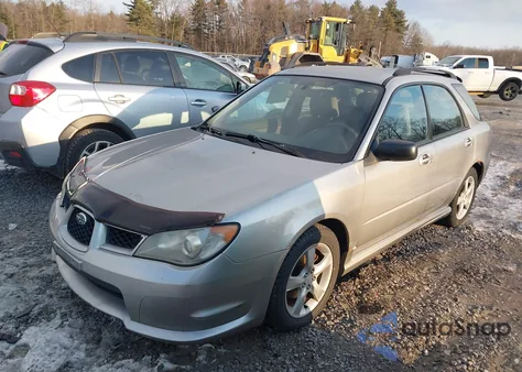 2006 Subaru Impreza 2.5I from USA, damaged, VIN JF1GG676X6H821582